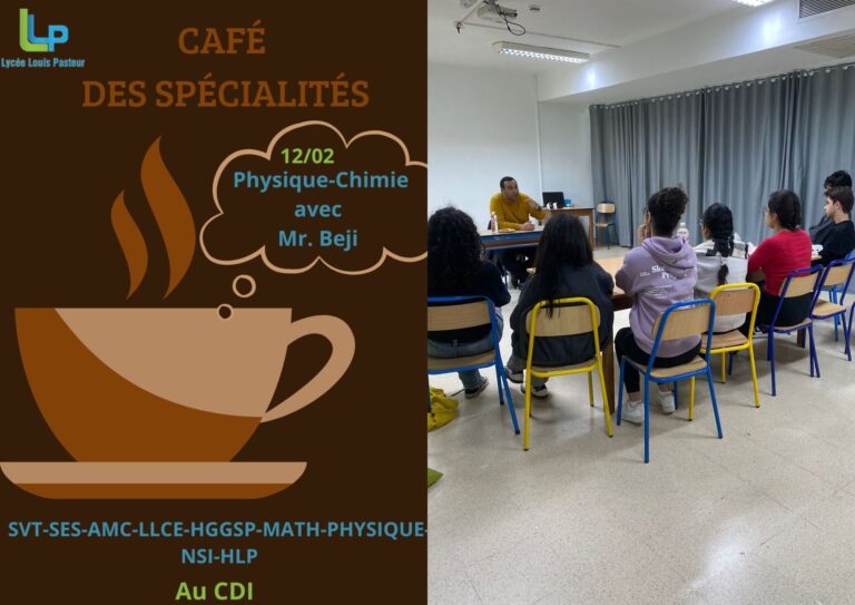 📚☕ Retour en images sur la 3ᵉ  édition des Cafés des Spécialités au CDI !
